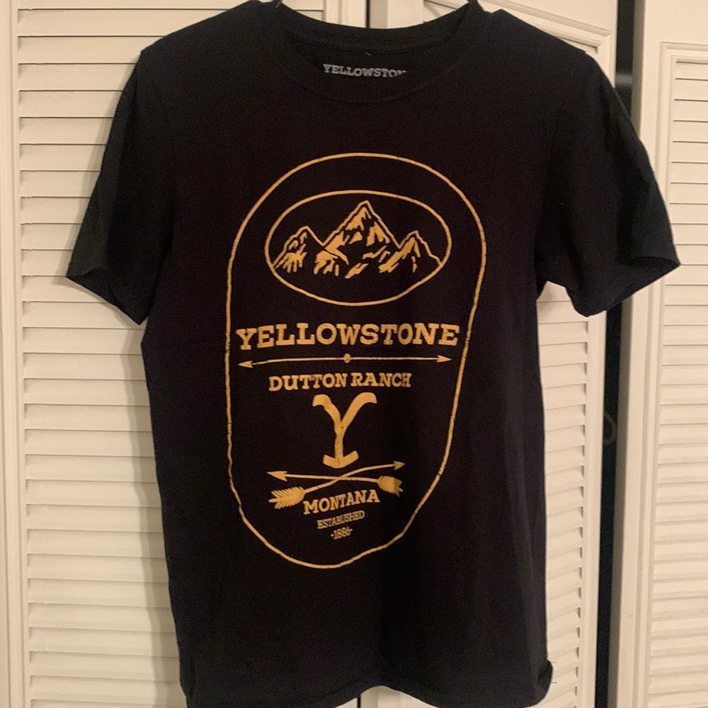 Black Yellowstone T-shirt